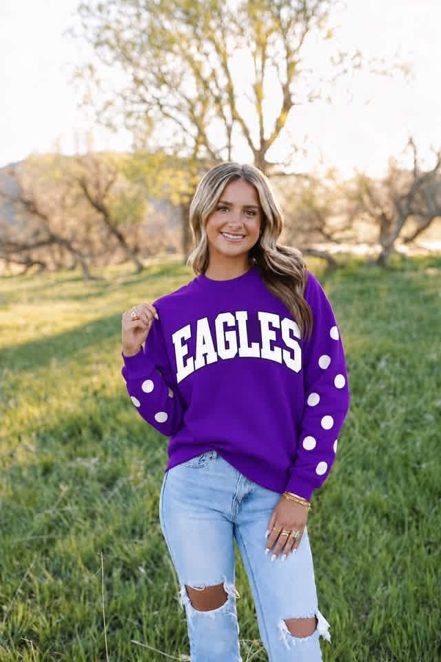Varsity Dot Crewneck - Milford (2 Options)