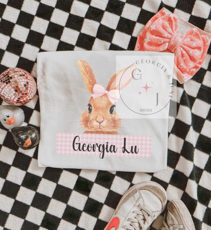 Girl Bunny - Personalized