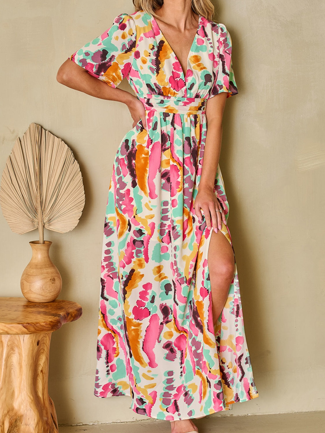 Harlow Short Sleeve Maxi Dress