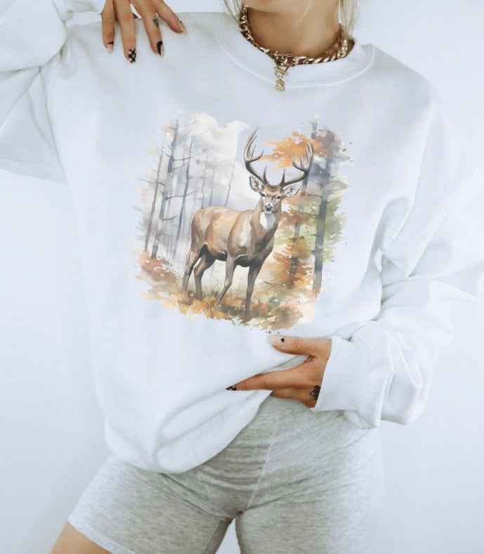 Vintage Deer Sweatshirt