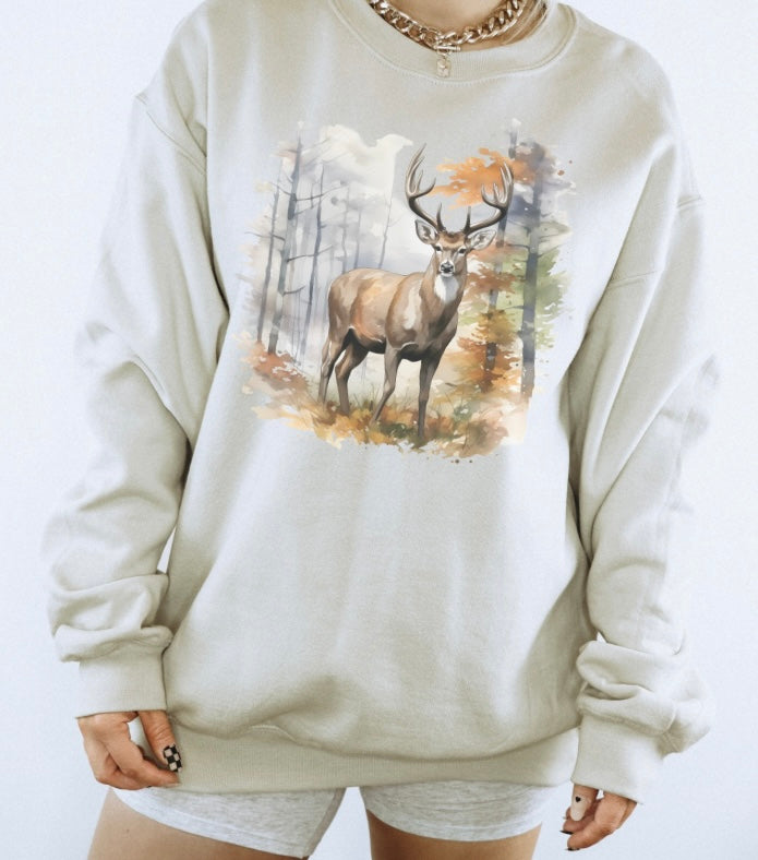 Vintage Deer Sweatshirt