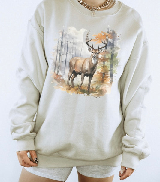 Vintage Deer Sweatshirt