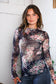 In a Dark Romance Sheer Blouse