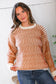 Cinnamon Swirls Cozy Pullover