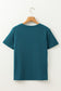 Galilea Toothpick Stripe Round Neck Top