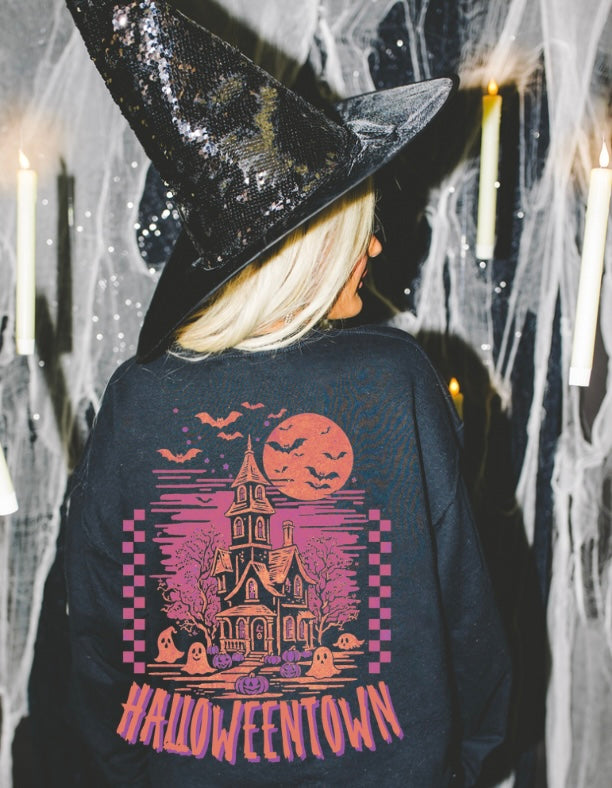 Halloweentown (Pink) Sweatshirt