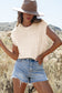 Madelyn Cable Knit Dolman Armholes Sweater Tank