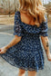 Halsey Square Neck Short Sleeve Dress