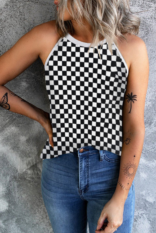 Ready, Set, Go Checkered Tank