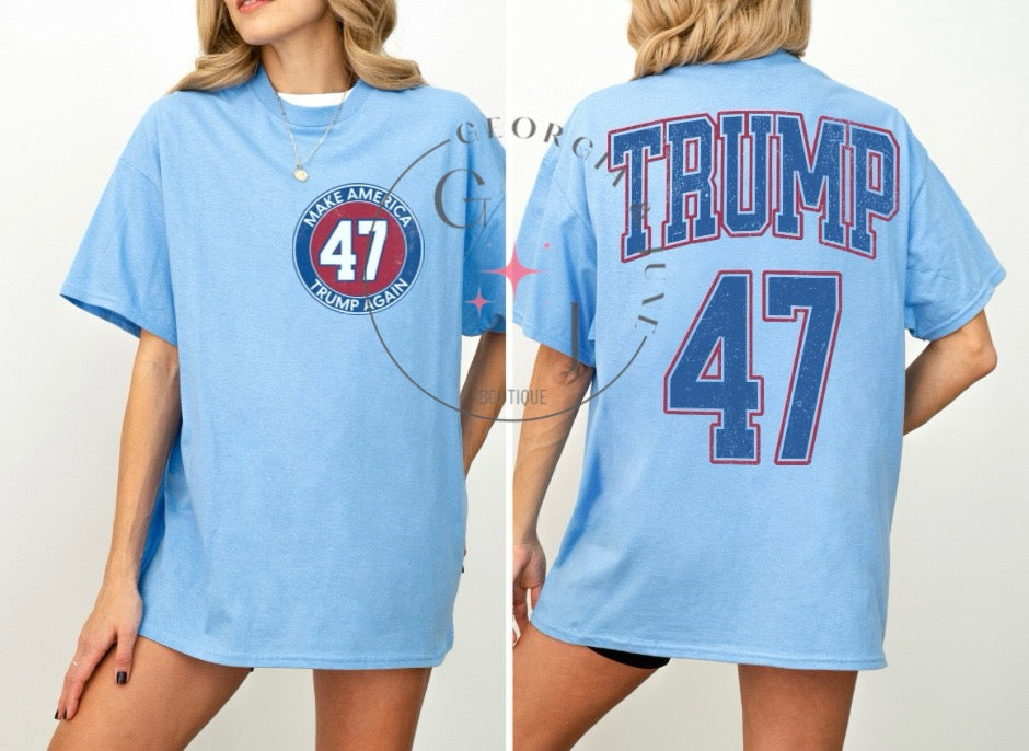 Trump 47 Tee