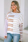 Magnolia Stripe Slouchy Sweater