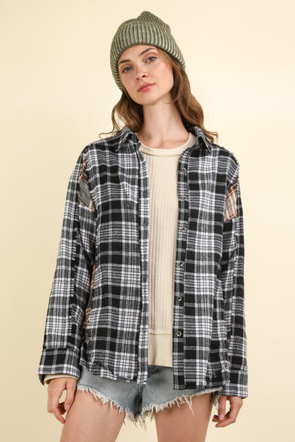 Fall Weather Plaid Shirt