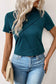 Galilea Toothpick Stripe Round Neck Top