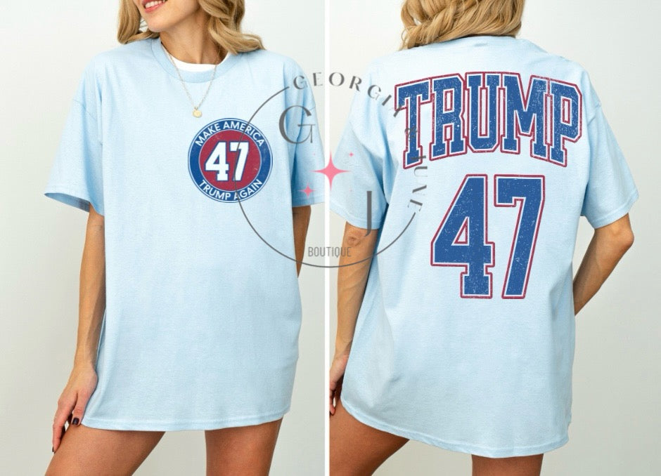 Trump 47 Tee