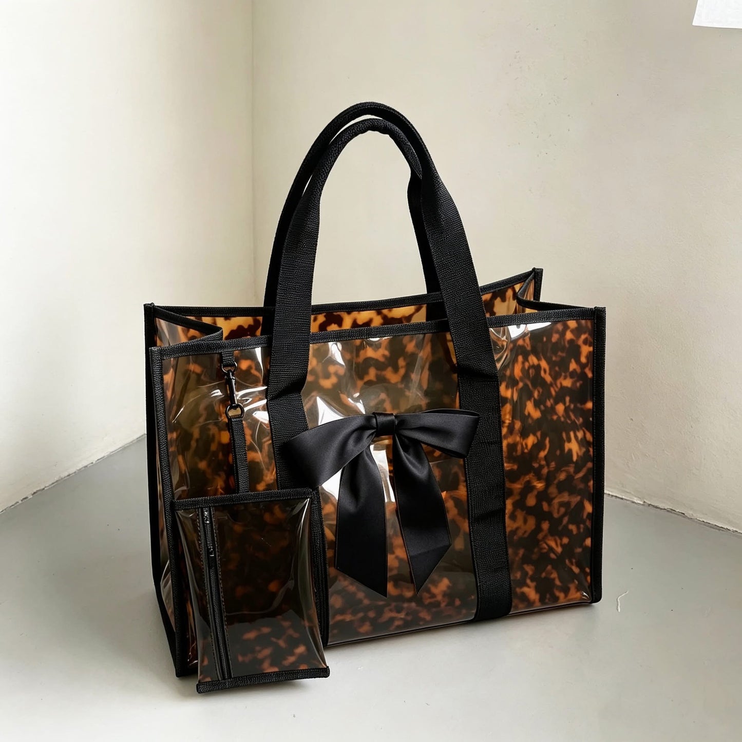 NEW PREORDER: Tortoise PVC Tote