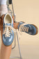 Raina Two Tone Lace-up Sneakers