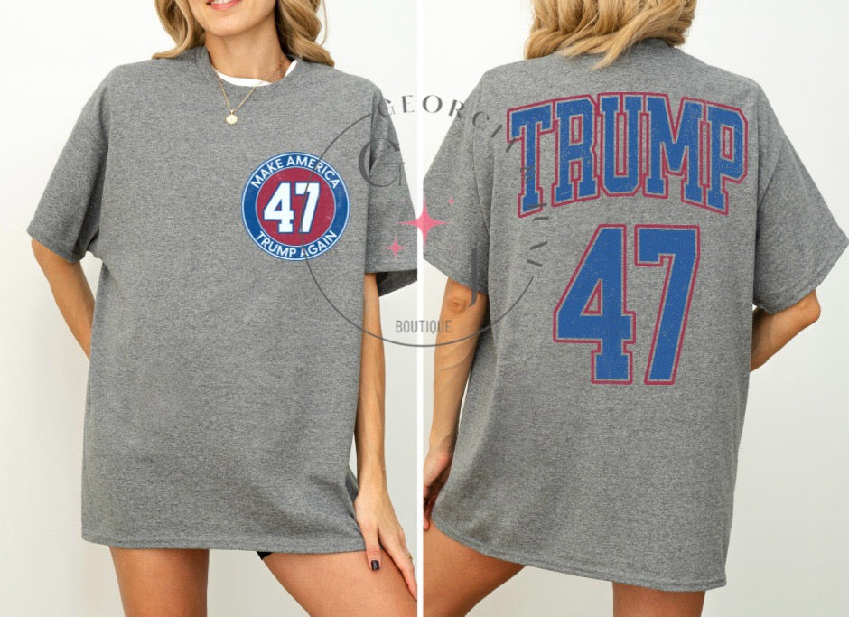 Trump 47 Tee