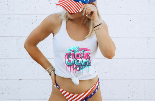 USA Splatter Tank