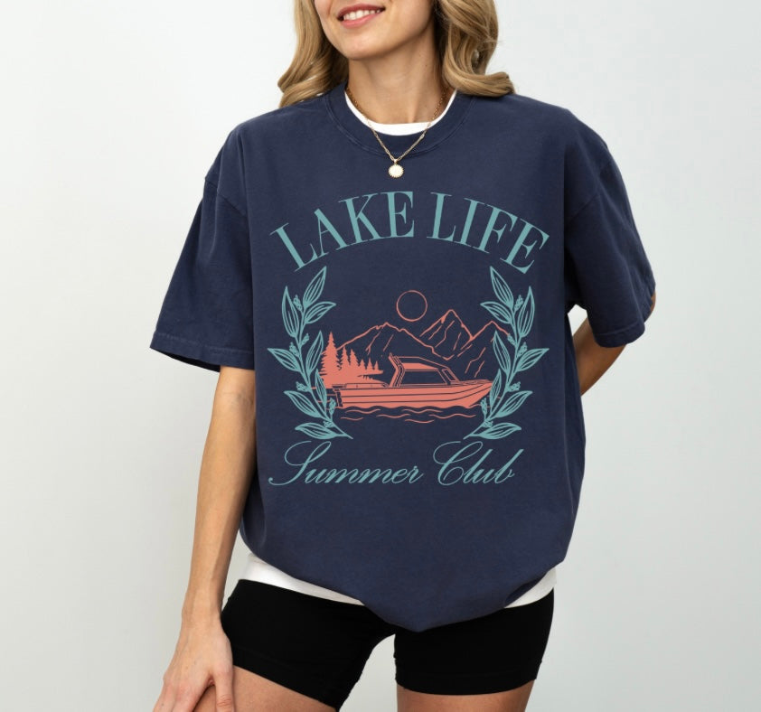 Lake Life Summer Club Tee