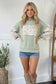 Happy Little Details Sage Pullover