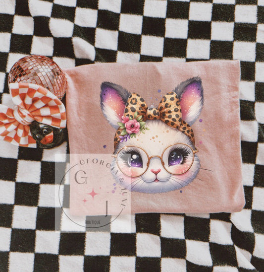 Leopard Headband Bunny