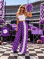 Varsity Wide Leg Pant