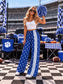 Varsity Wide Leg Pant