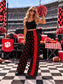 Varsity Wide Leg Pant