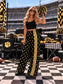 Varsity Wide Leg Pant