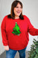 More The Merrier Red Sequin Christmas Tree Hacci Top