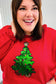 More The Merrier Red Sequin Christmas Tree Hacci Top