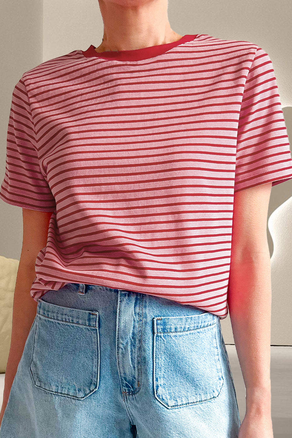 Basic Striped T-Shirt