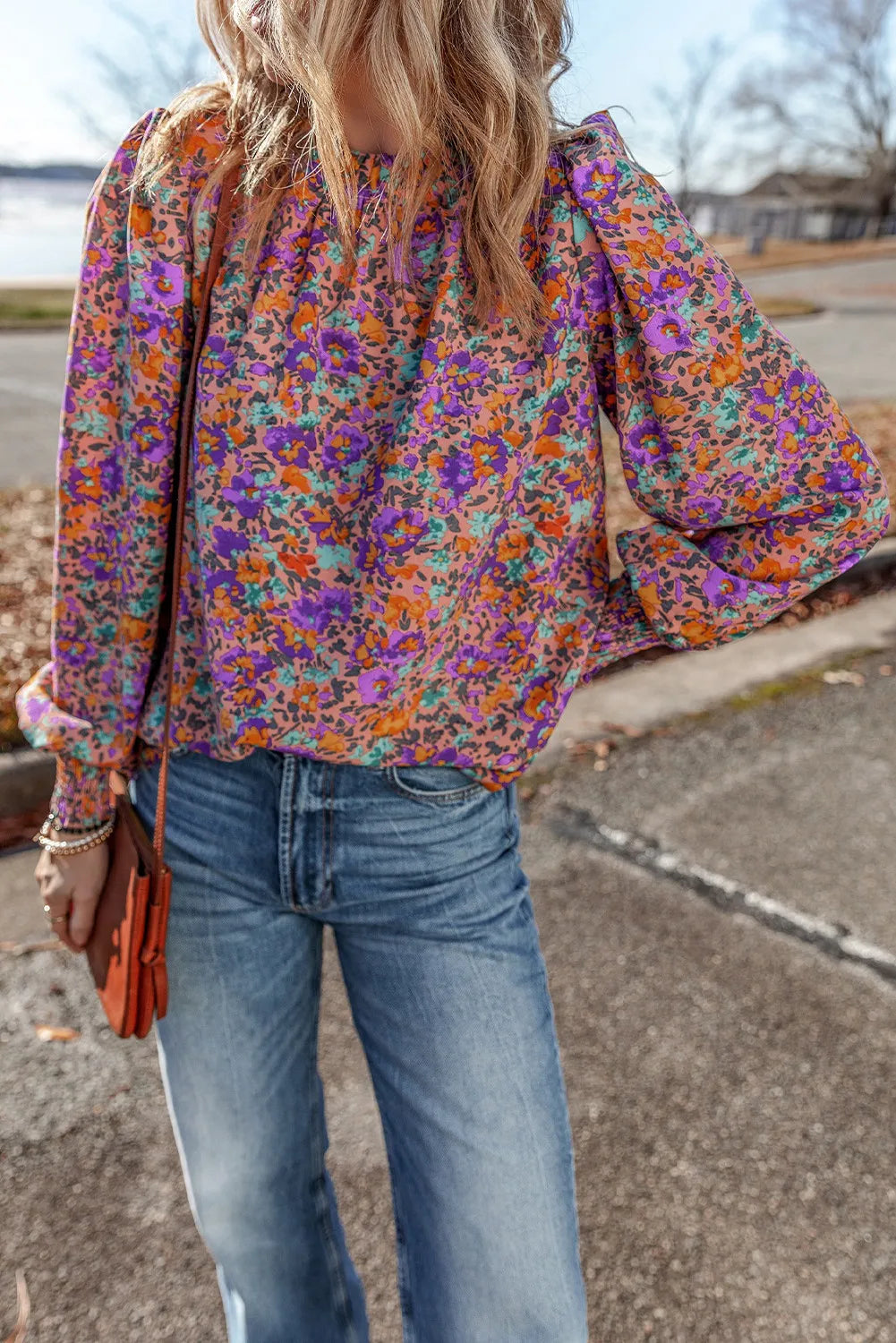 Floral & Festive Blouse