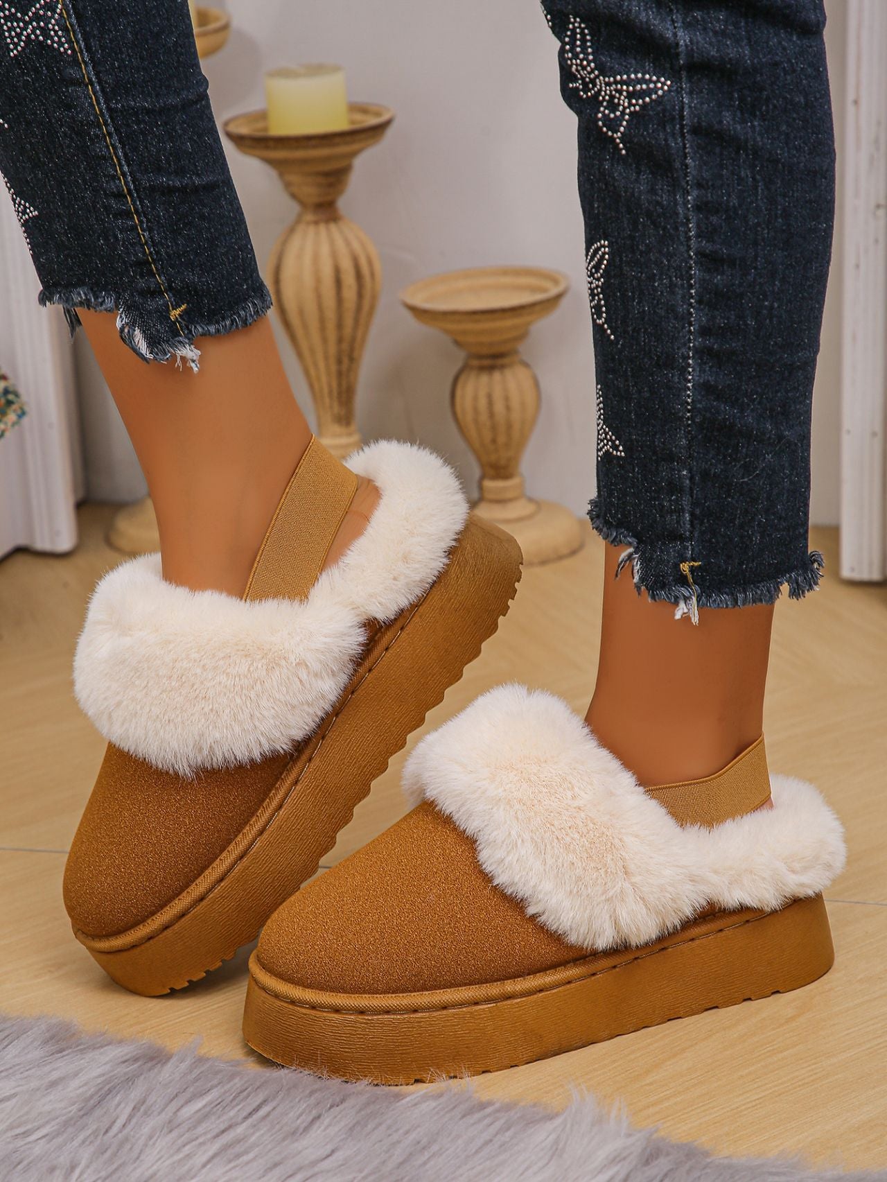 Riley Platform Slippers