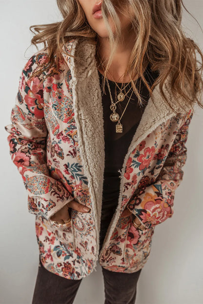 Vintage Style Hooded Jacket