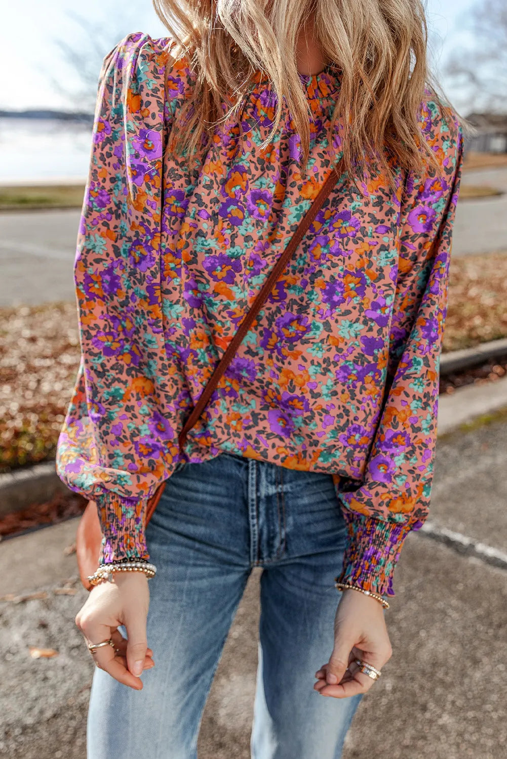 Floral & Festive Blouse