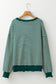 Angie Stripe Loose Drop Shoulder Long Sleeve Top