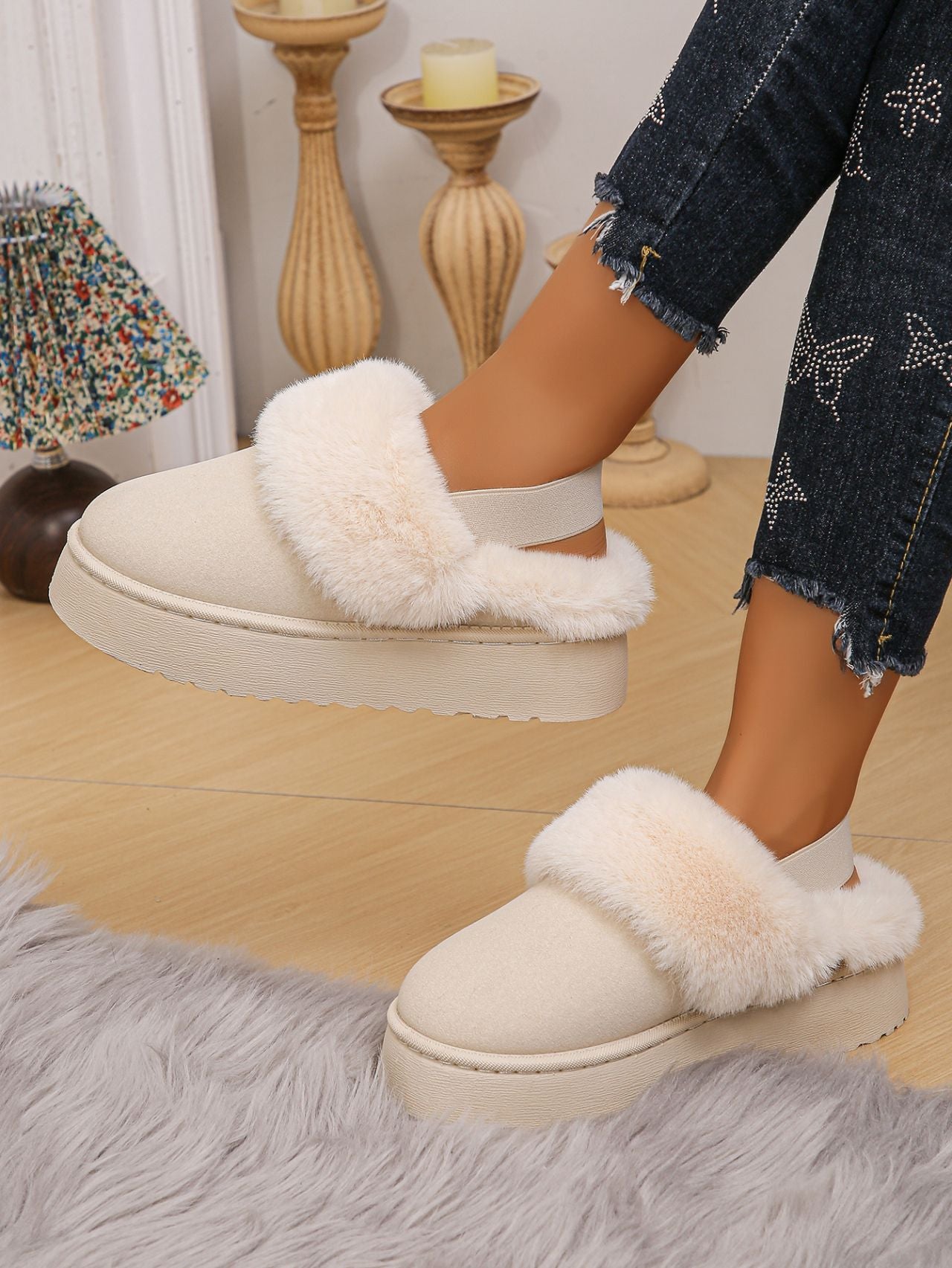 Riley Platform Slippers