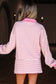Juniper Stripe Collared Pullover and Skort Outfit