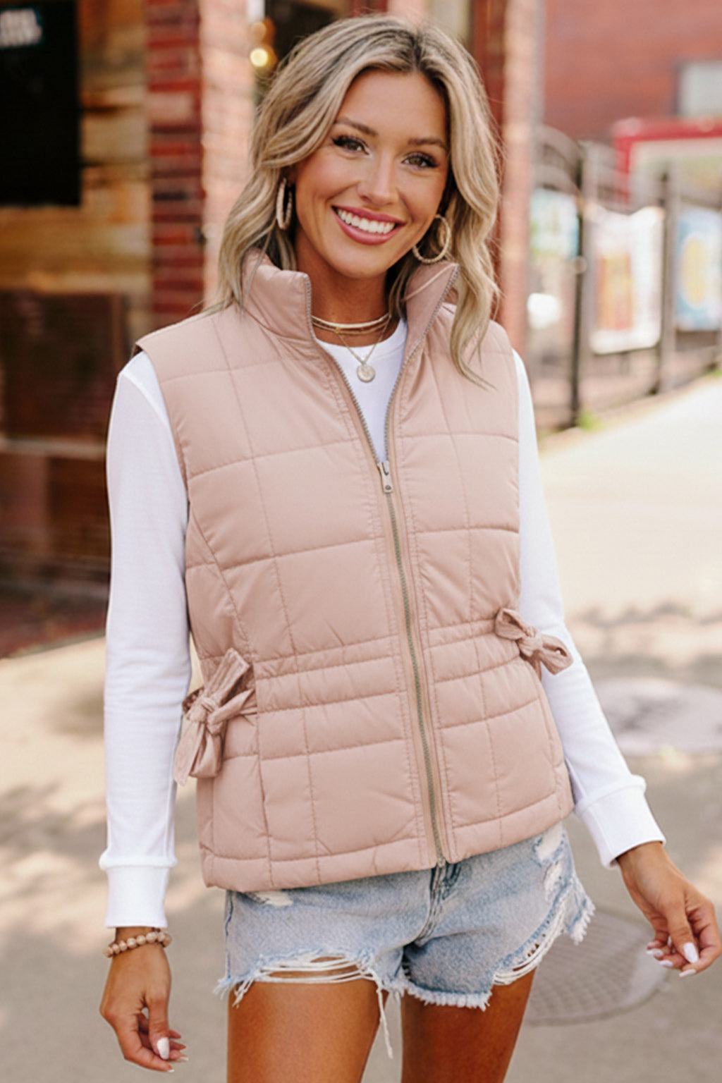 By the Campfire Cozy Tan Vest