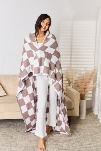 Avi Checkered Throw Blanket