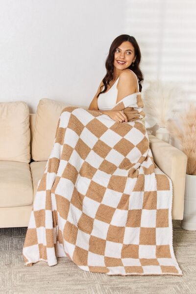 Avi Checkered Throw Blanket