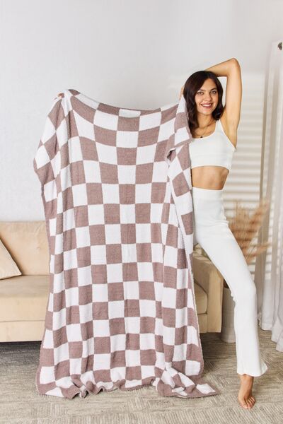 Avi Checkered Throw Blanket