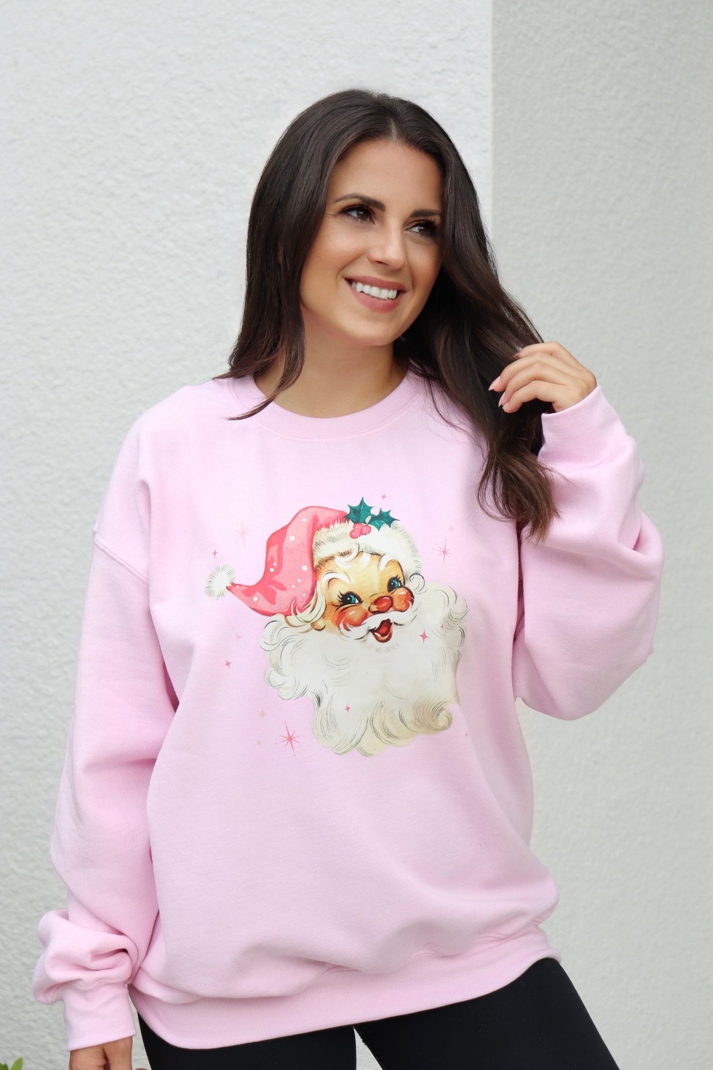 RETRO SANTA SWEATSHIRT