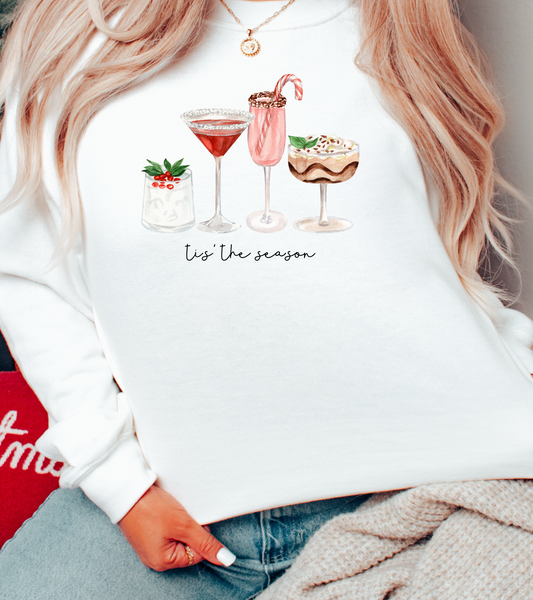 HOLIDAY COCKTAIL SWEATSHIRT