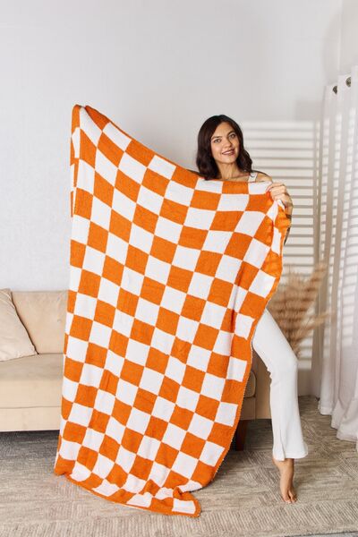 Avi Checkered Throw Blanket