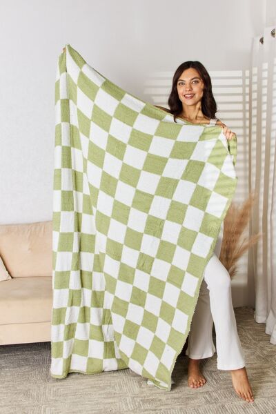 Avi Checkered Throw Blanket