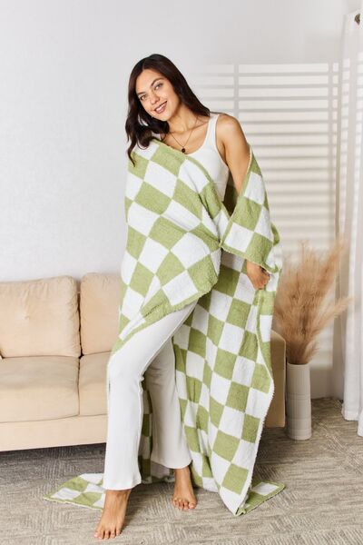 Avi Checkered Throw Blanket