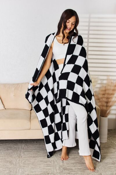 Avi Checkered Throw Blanket