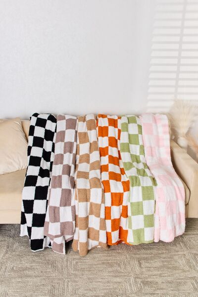 Avi Checkered Throw Blanket